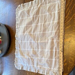 Ballard pillow shams- Kathi and cream